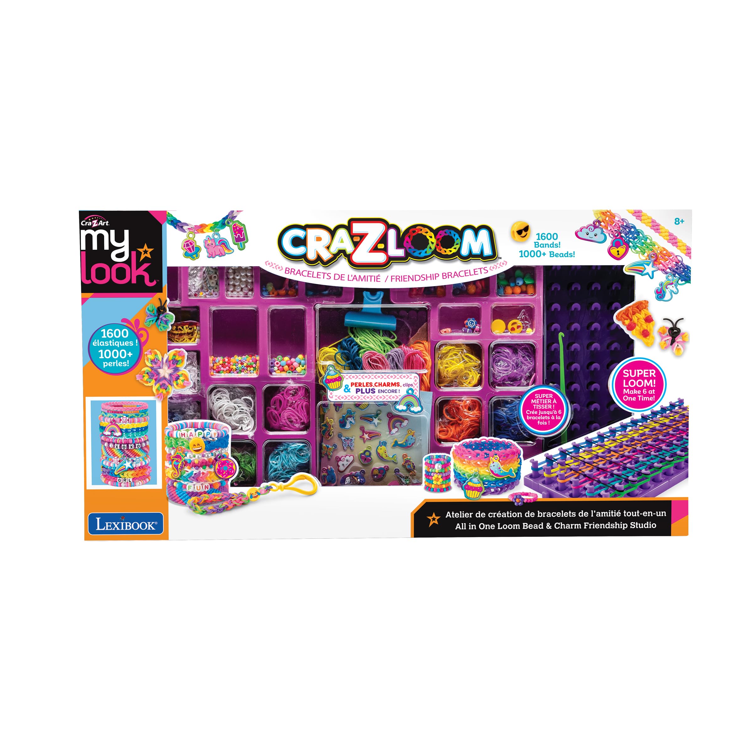 Lexibook CRSS46 kit braccialetti amicizia multicolore