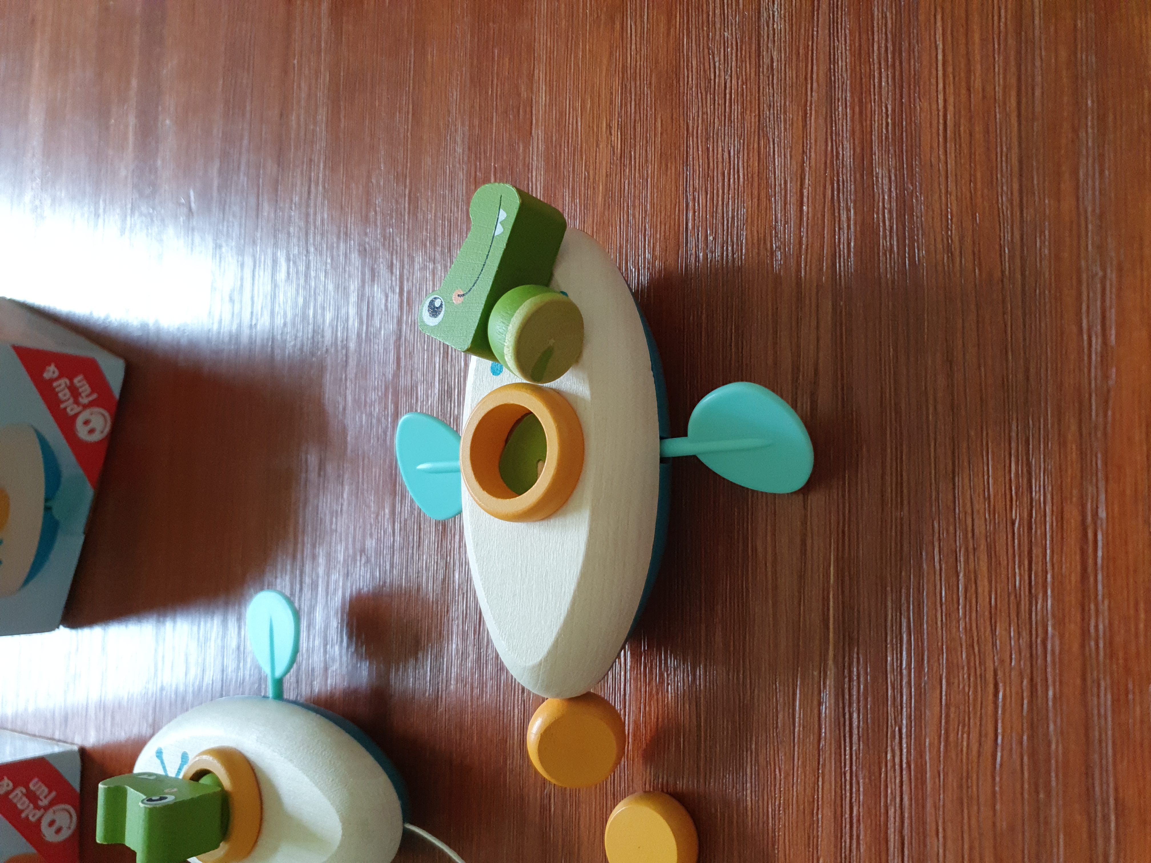 smallfoot 11655 canoa coccodrillo gioco bagnetto a carica