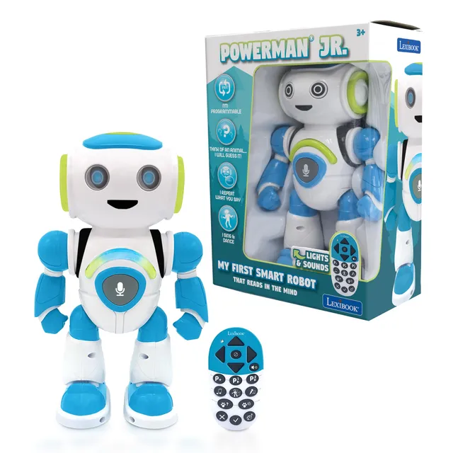 Lexibook Powerman Jr ROB20EN robot interattivo telecomando