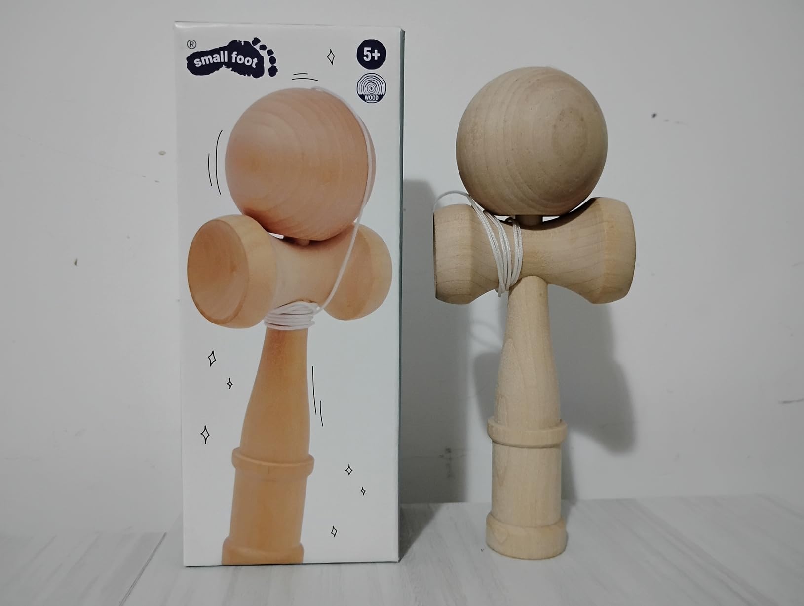 smallfoot Kendama kendama legno naturale abilità