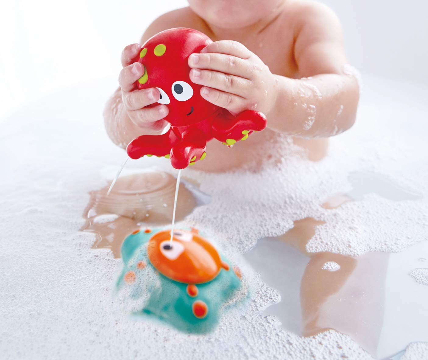 Hape Fondo Oceanico spruzzini bagnetto polpo e stella 2 pezzi