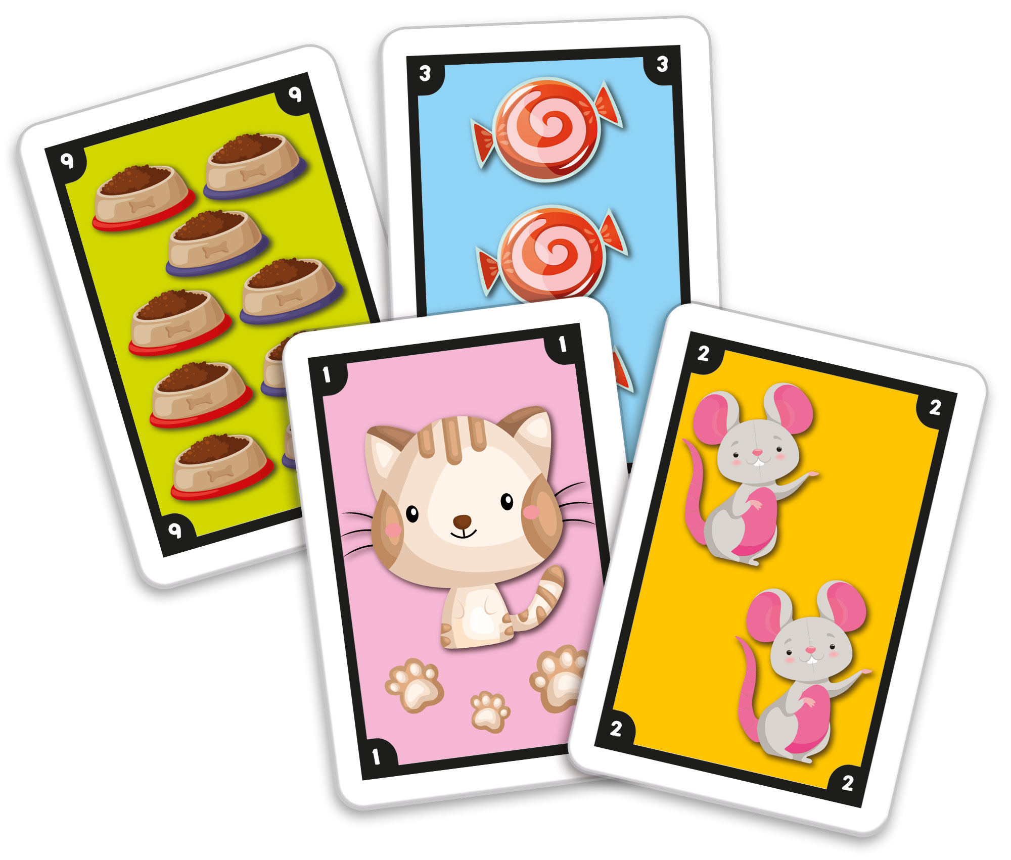 Lisciani Ludoteca Gatto Piglia Tutto gioco carte bambini