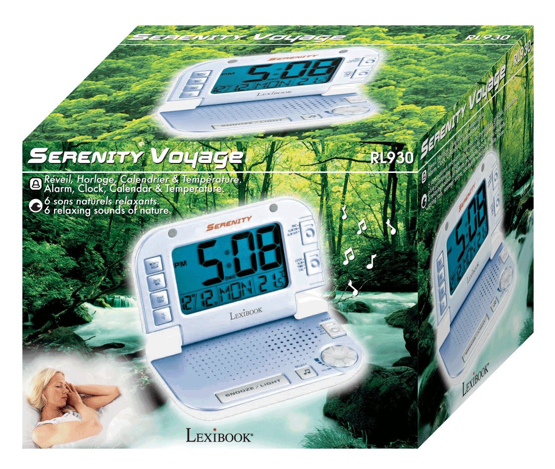 Lexibook RL930 Serenity Voyage sveglia relax