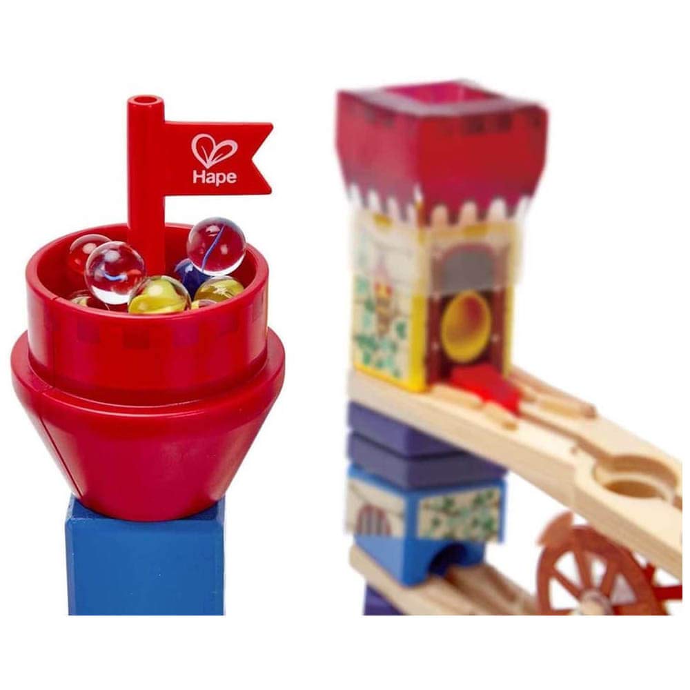 Hape E6018 Medieval Quest pista biglie castello
