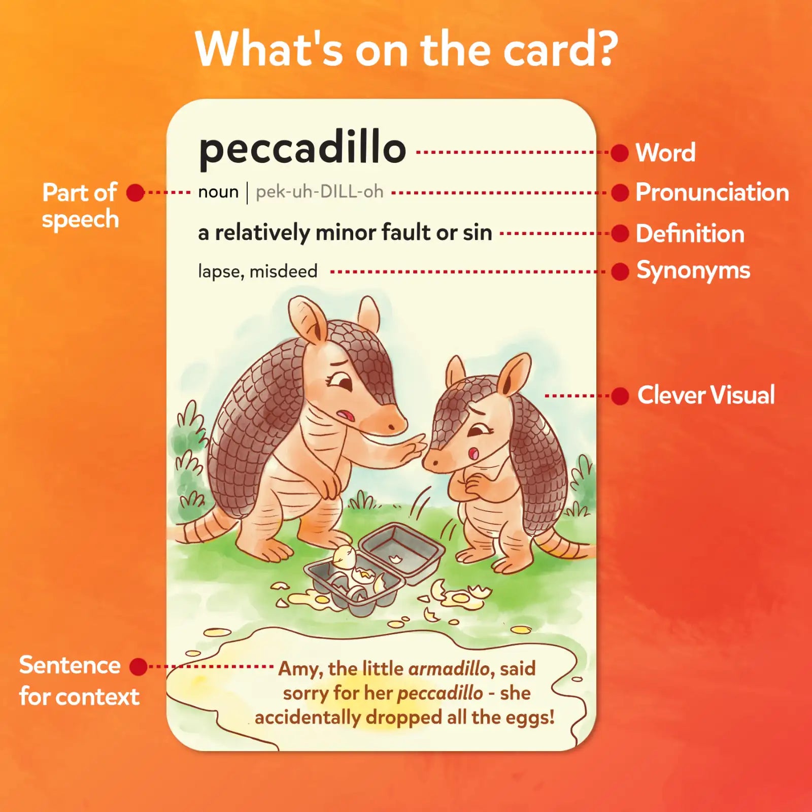 Skillmatics Wordables Level 3 flashcard vocabolario SAT