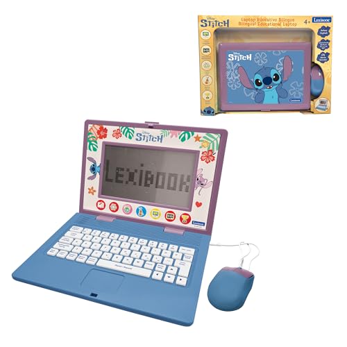 Lexibook Stitch JC599Di5 Computer Educativo Bilingue Bambini