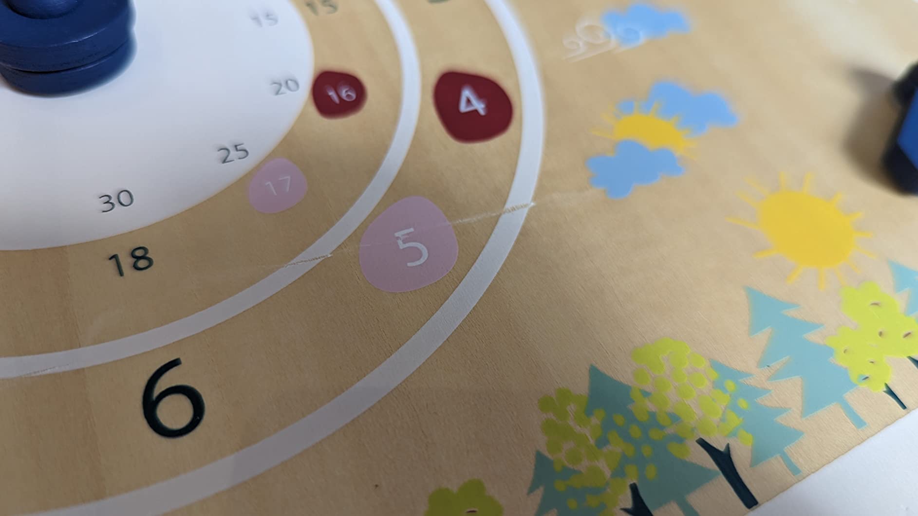 smallfoot Educate orologio didattico calendario legno