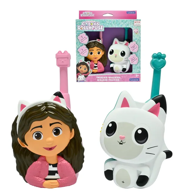 Lexibook Gabby TW18GDH walkie-talkie 3D rosa verde 2 pezzi