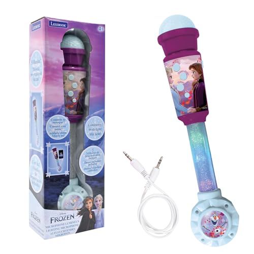 Lexibook Frozen MIC90FZLXB microfono luminoso bambini viola