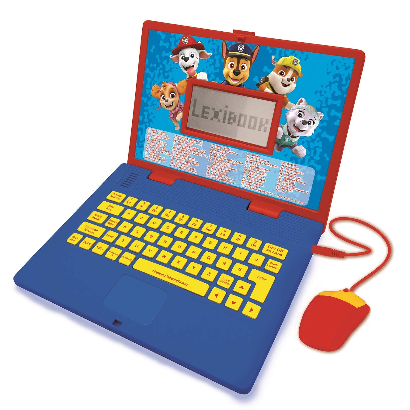 Lexibook Paw Patrol JC598PAZi3 Laptop bilingue 124 attività