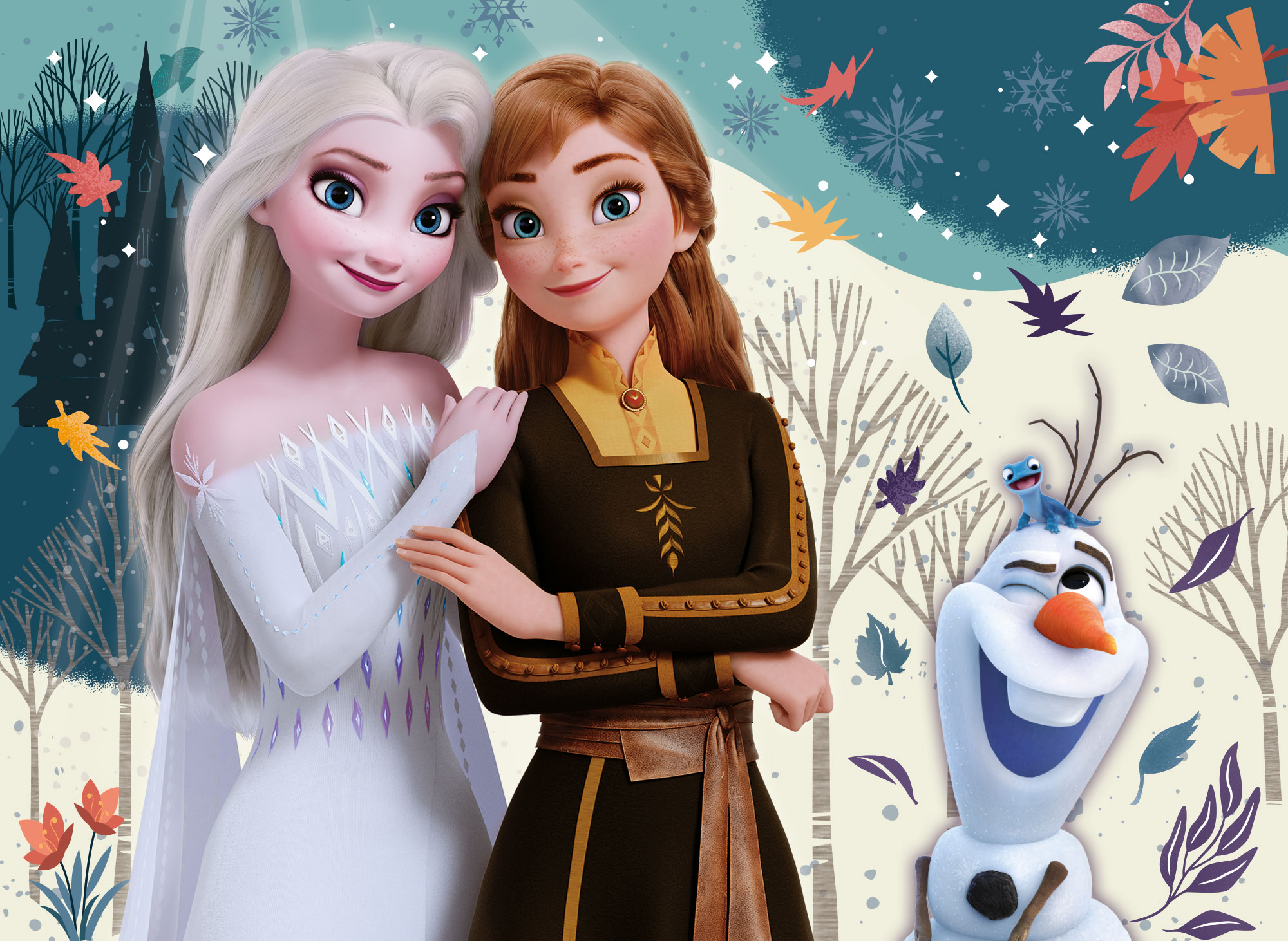 Lisciani Disney Eco-Puzzle Mini 48 Frozen puzzle bambini