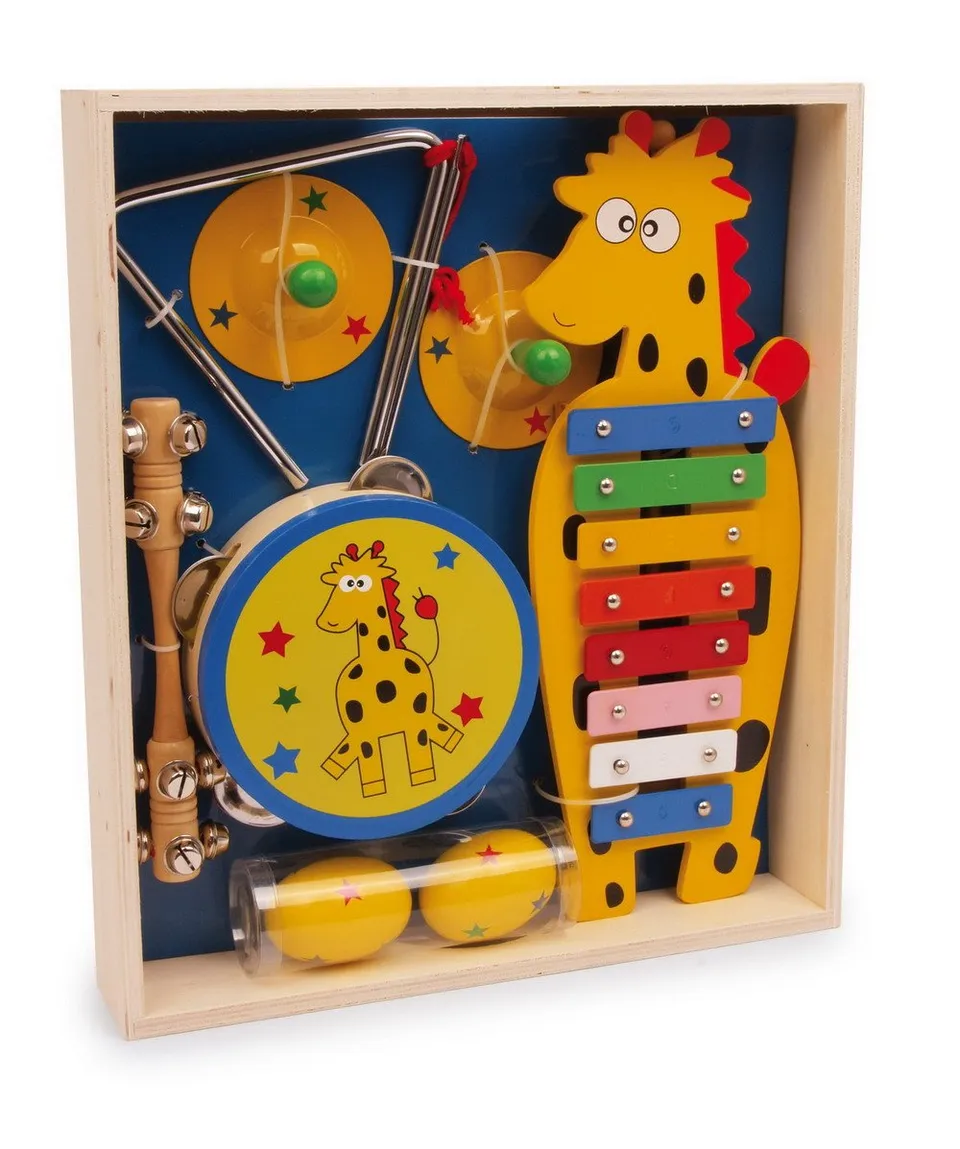 smallfoot 7574 set musicale bambini legno