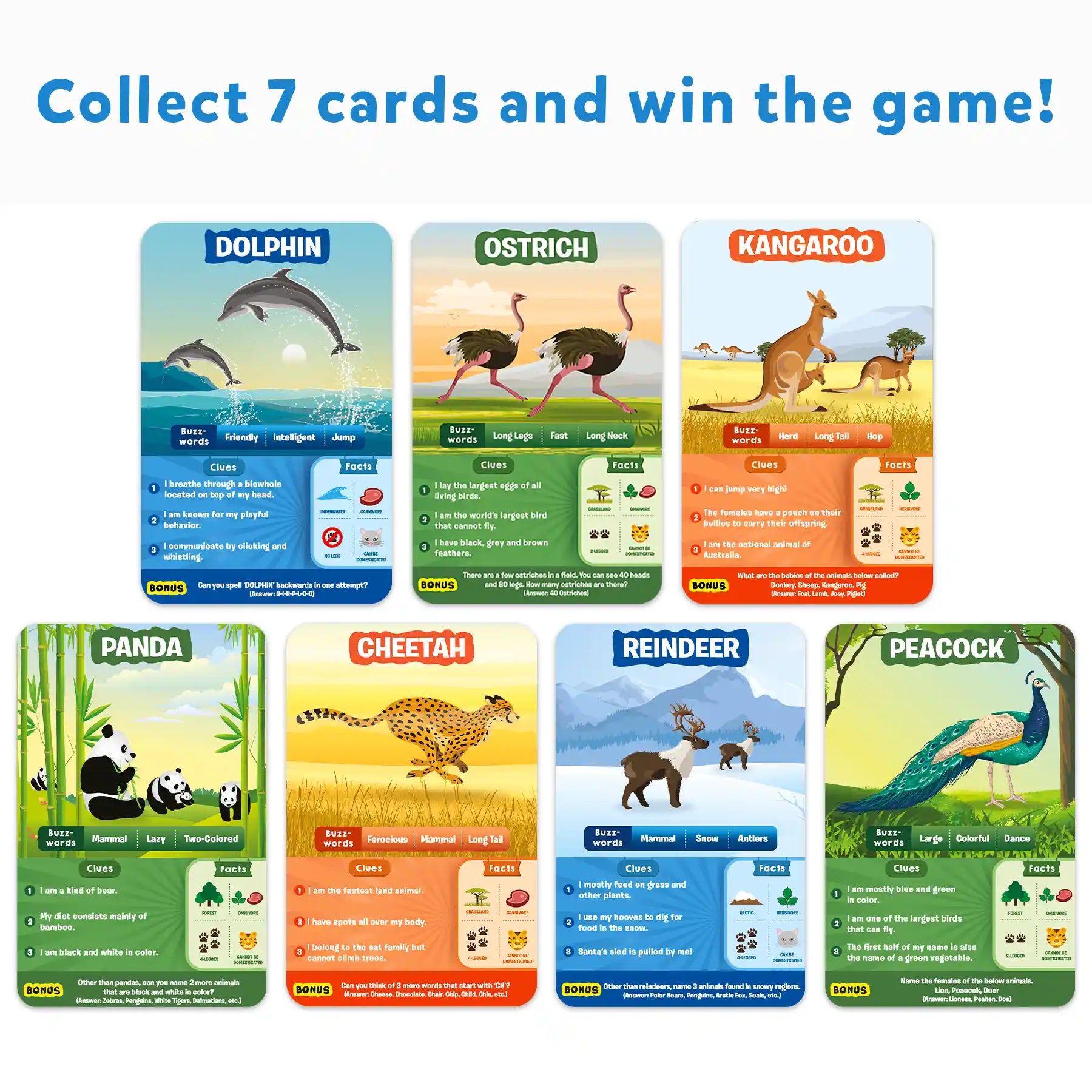 Skillmatics Guess in 10 Animal Planet gioco carte animali