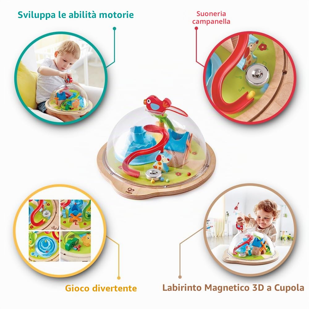 Hape Valle del Sole labirinto magnetico cupola 3D