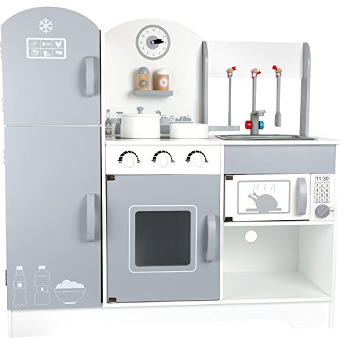 smallfoot Moderna 10598 Cucina Gioco in Legno con Frigo