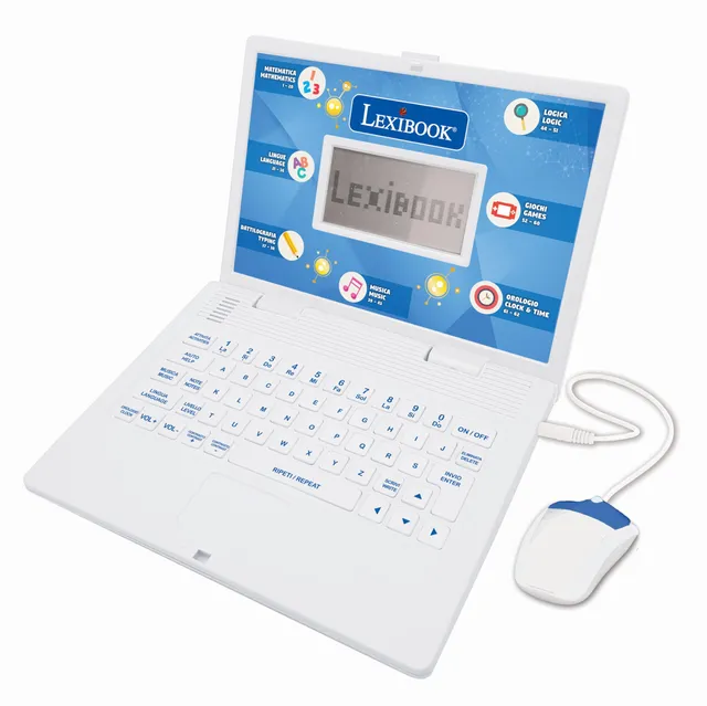Lexibook JC598i5LXB computer bilingue 124 attività
