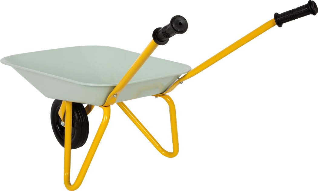 Smallfoot Tiny Garden carriola giocattolo in metallo bambini