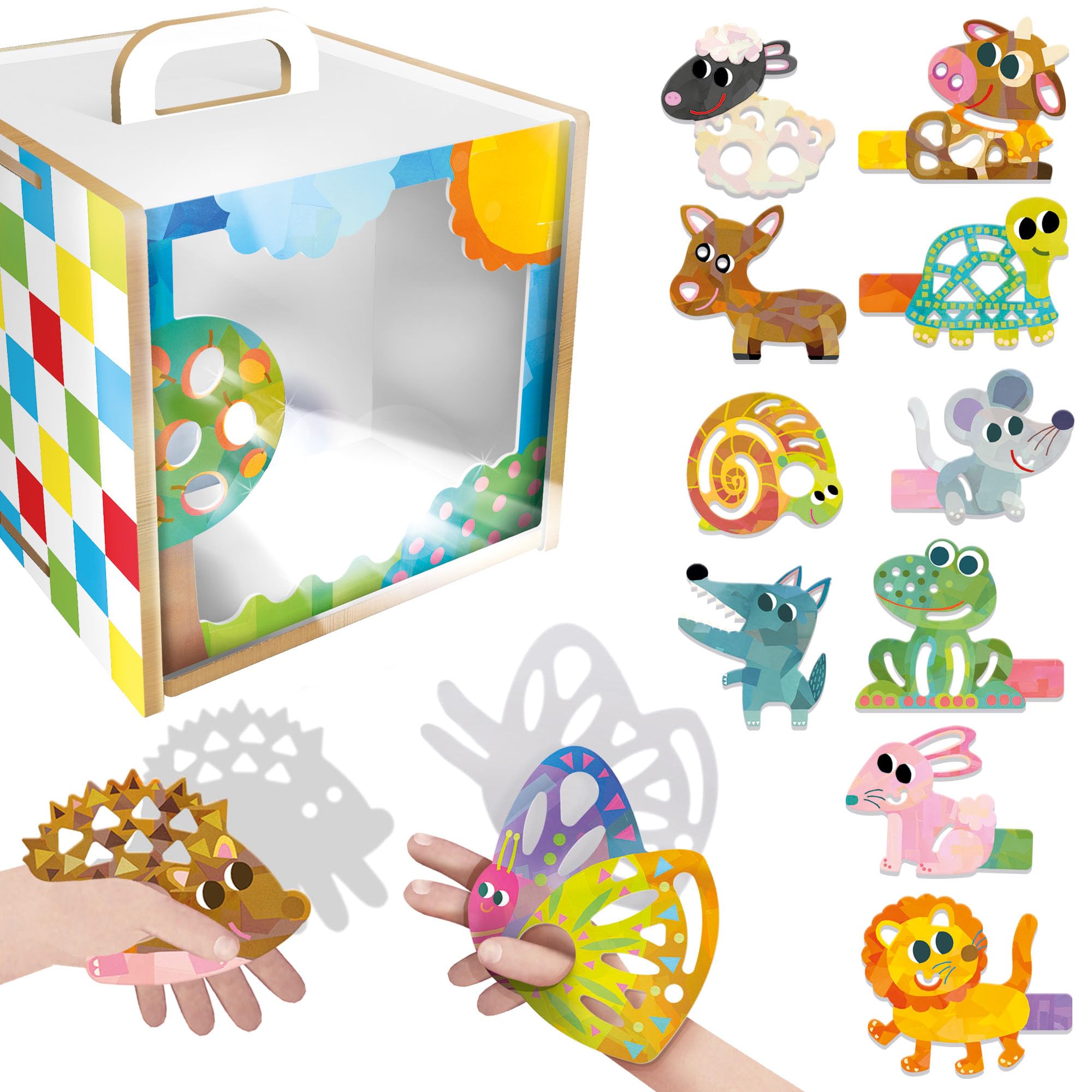 Headu Cubo Magico Crea Storie gioco ombre 3-6 anni