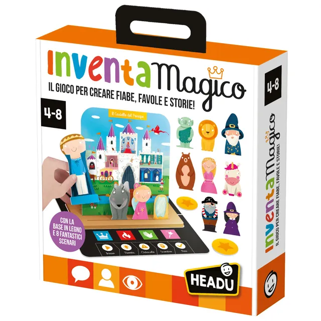 Headu Inventamagico IT61312 gioco storie 4-8 anni