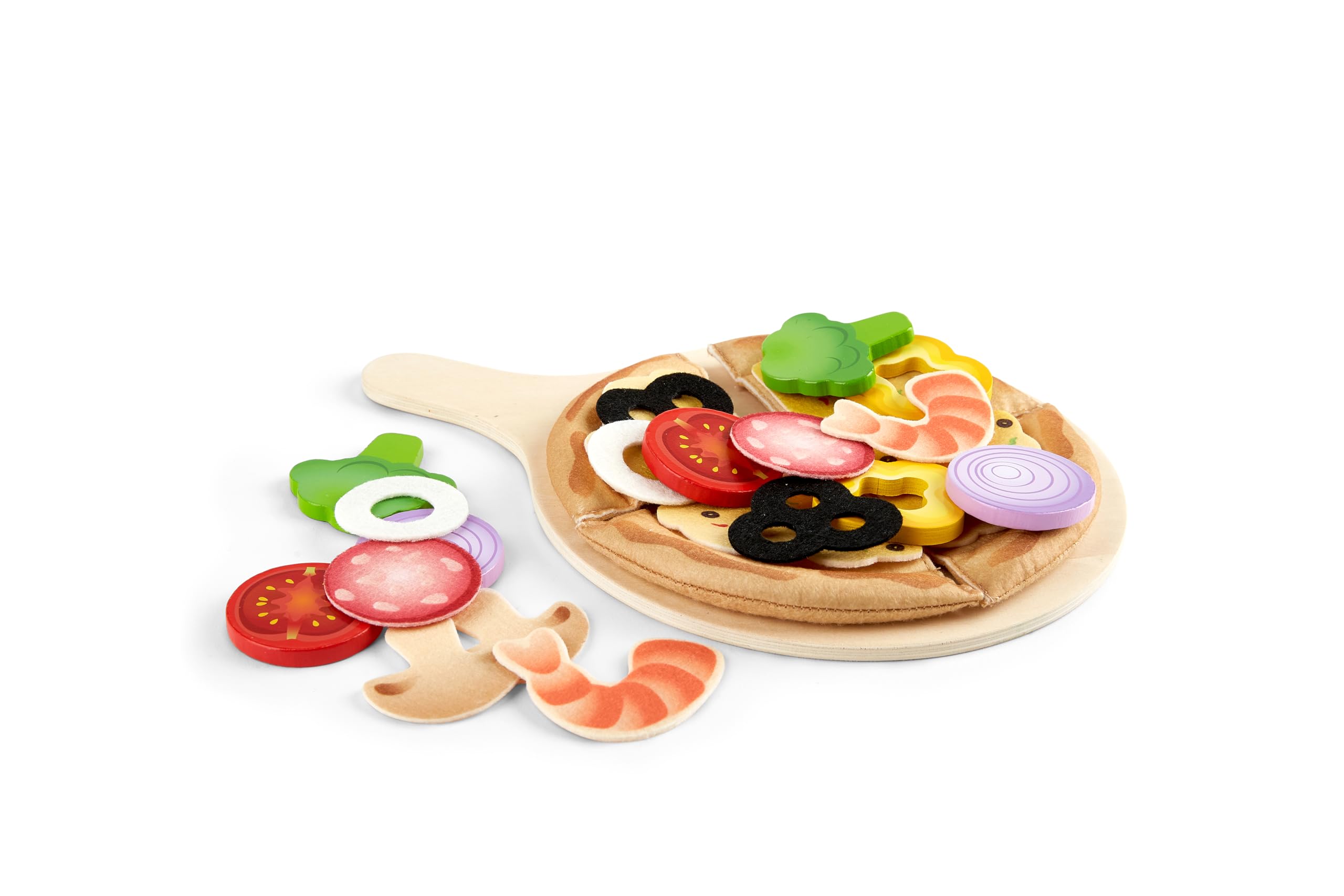 Hape E3173 Pizza Perfetta gioco pizza in legno da 3 anni