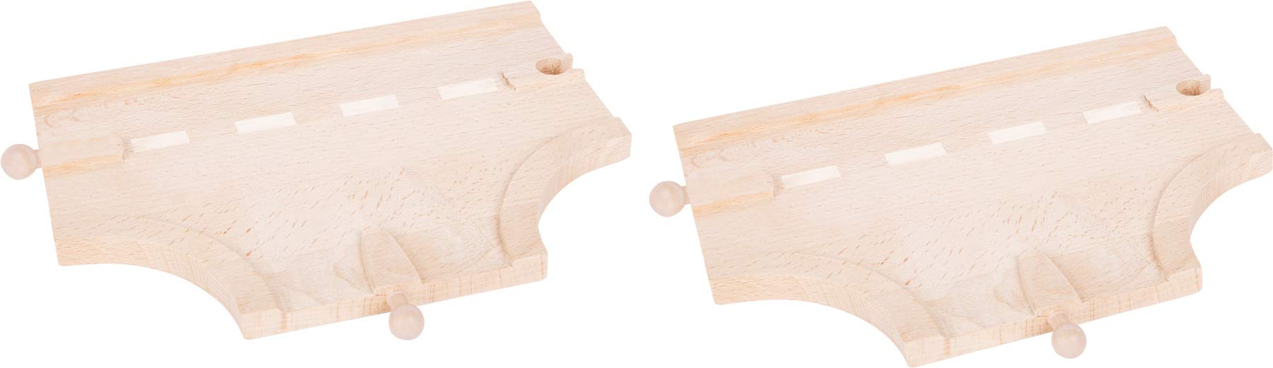 smallfoot 10810 Set Stradale Raccordo a T legno 2 pezzi