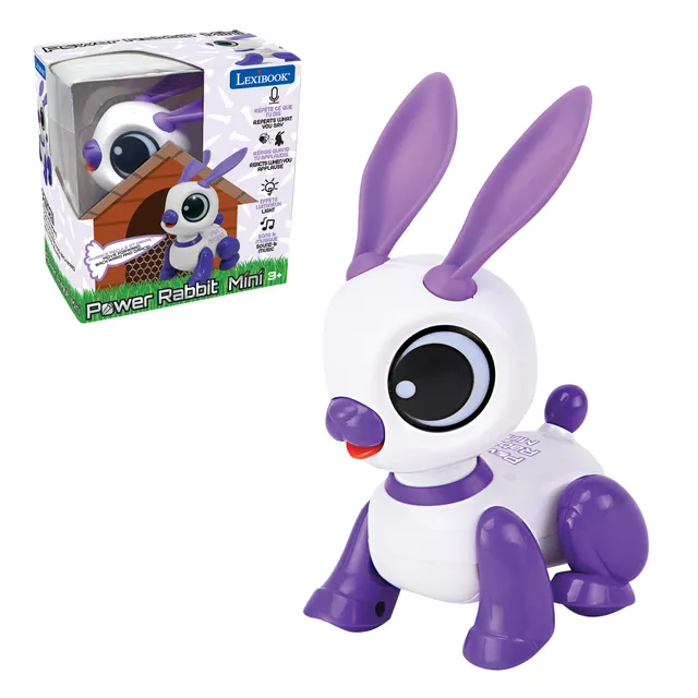 Lexibook Power Rabbit Mini ROB02RAB Robot Coniglio
