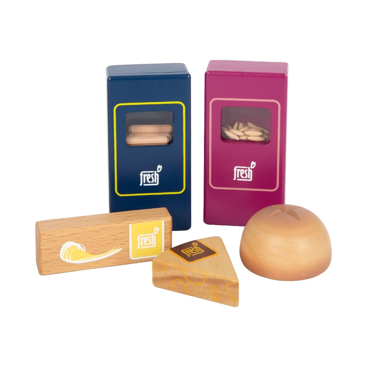 smallfoot fresh set alimenti vegetariani cibo giocattolo legno