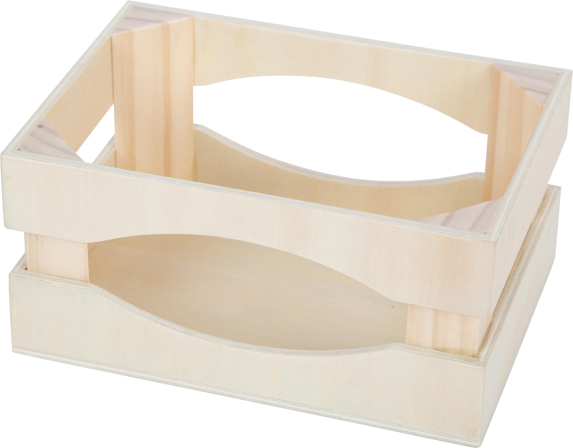 Small Foot Fresh 12354 cassetta latte legno 10 bottiglie