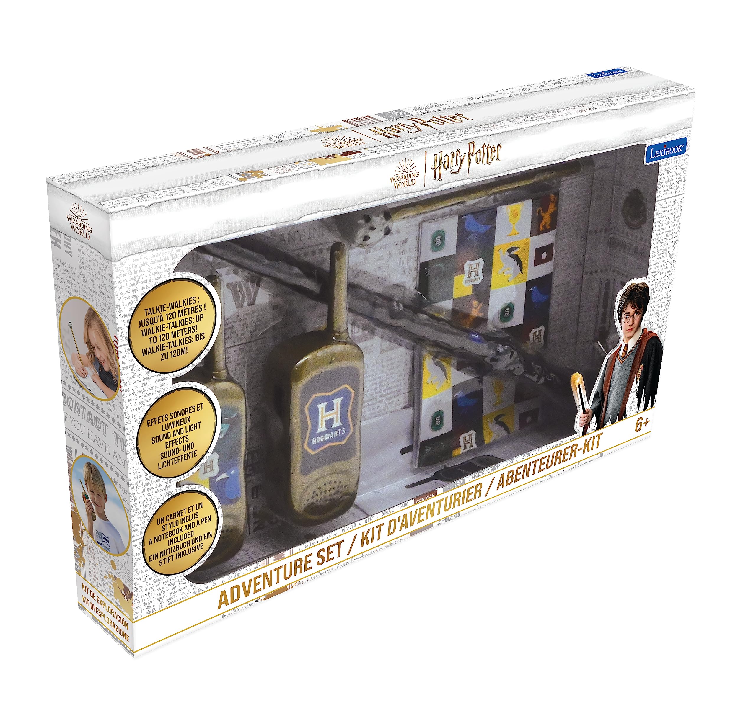 Lexibook Harry Potter RPTW11HP set mago con walkie-talkie