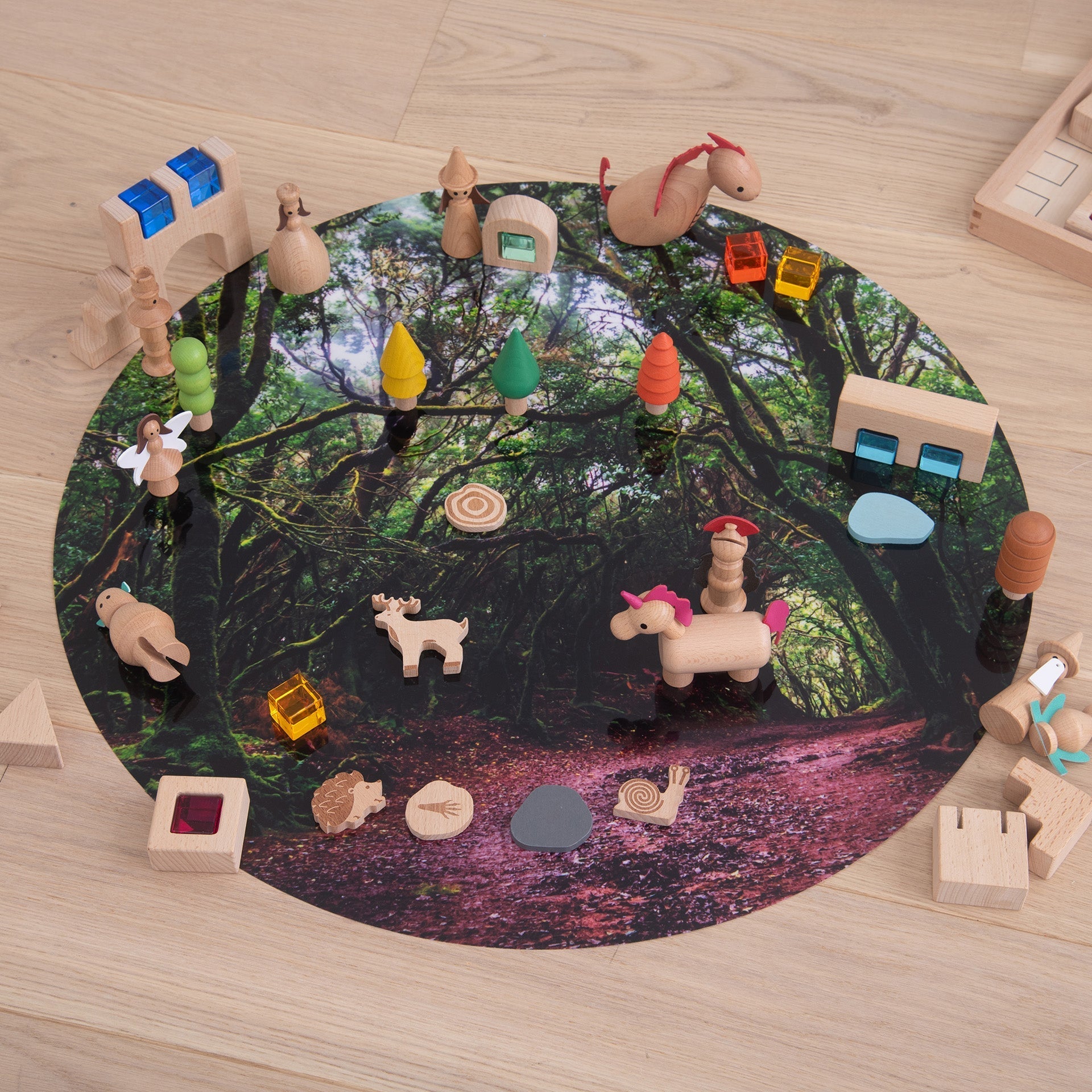 Tickit Discovery Forest tappeto gioco foresta 62,5 cm
