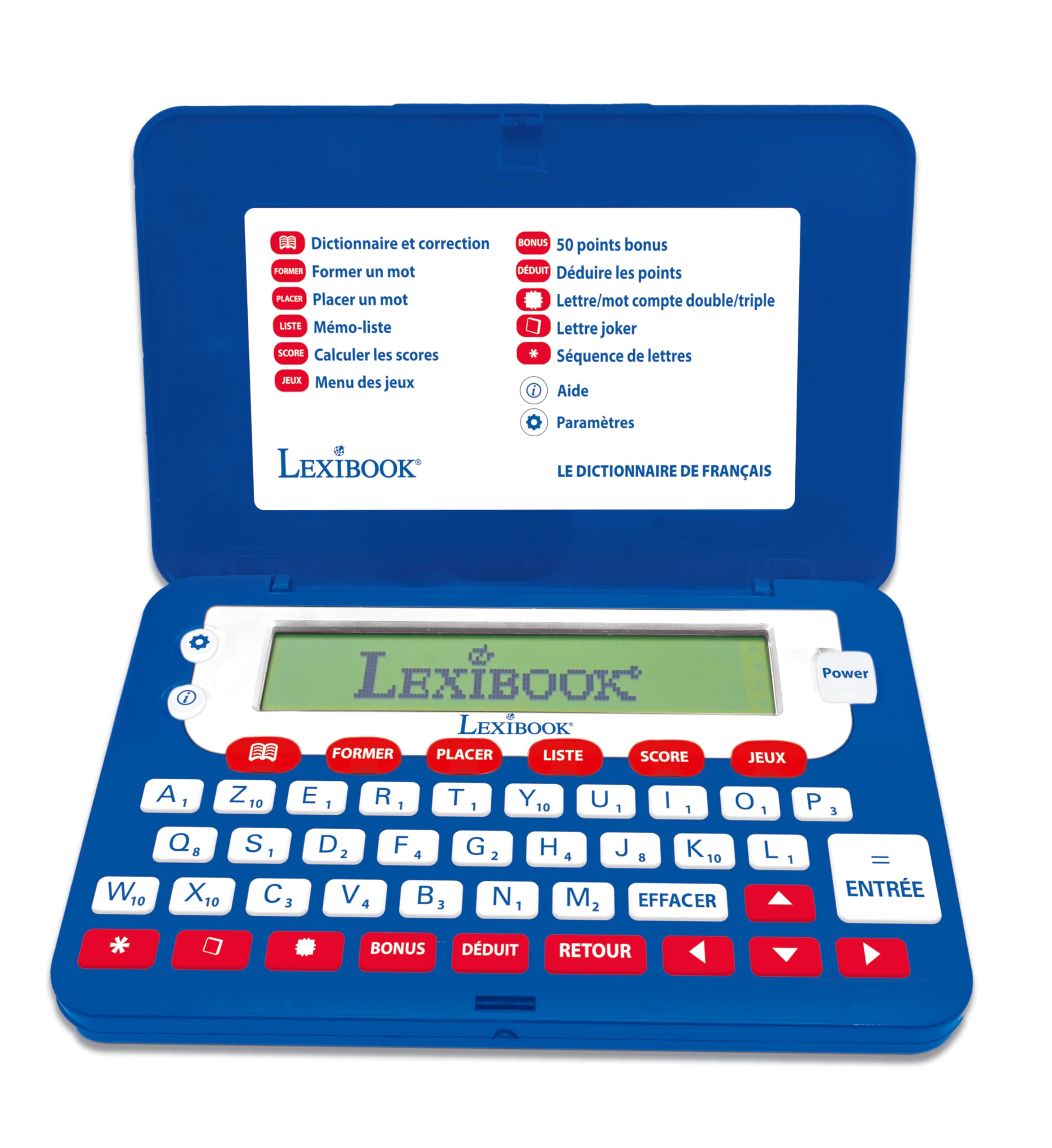 Lexibook D660FR dizionario elettronico francese tascabile blu