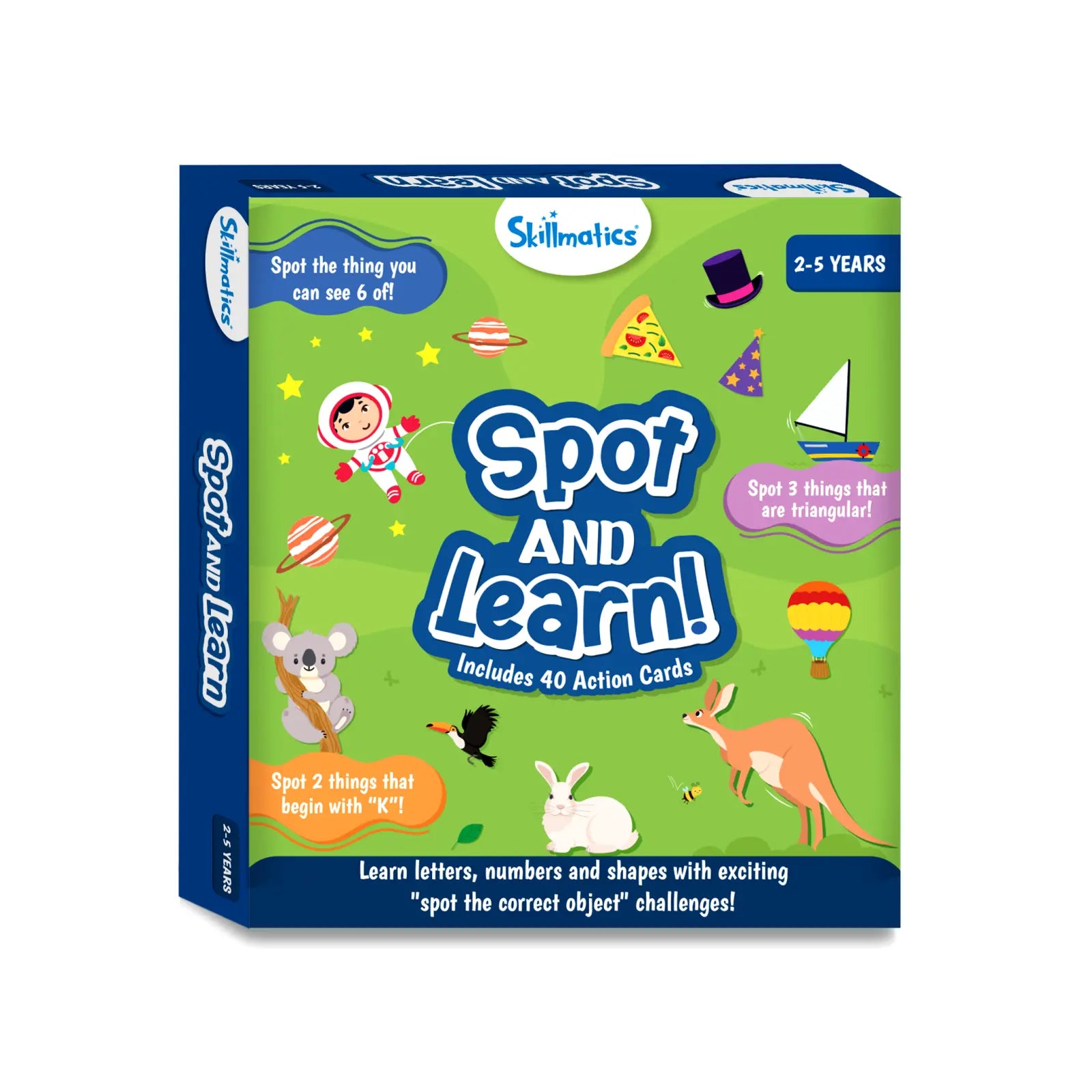 Skillmatics Spot and Learn carte didattiche bimbi