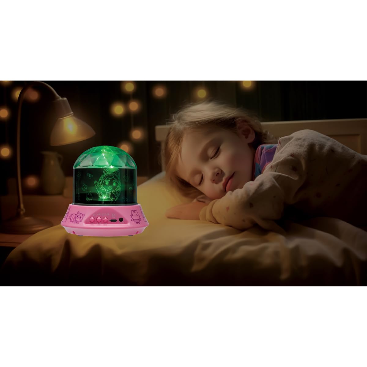 Lexibook Gabby's Dollhouse NLJ035GDH luce notturna con speaker