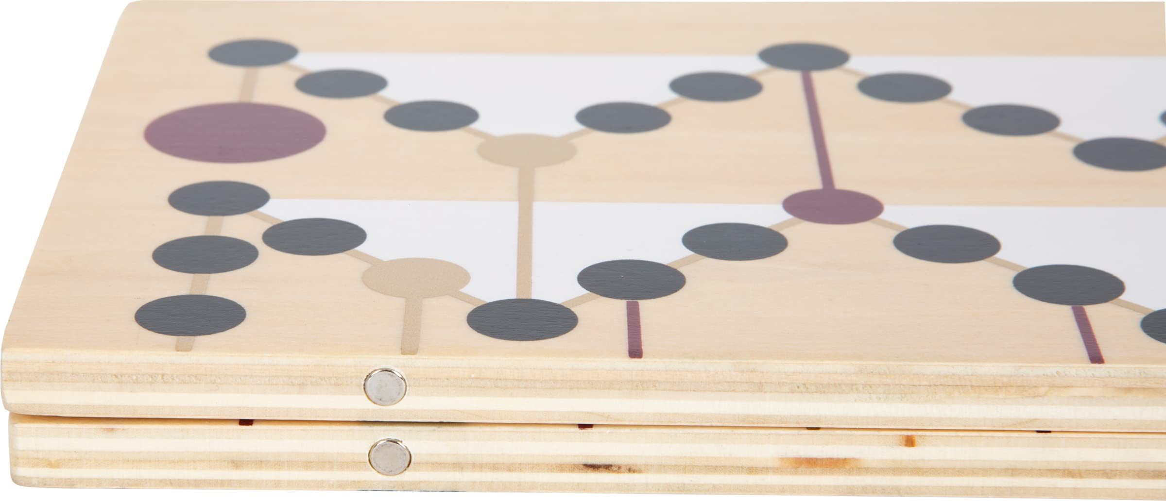 smallfoot Gold Edition ludo e scale gioco in legno