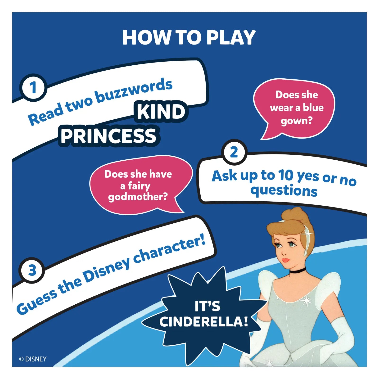 Skillmatics Guess in 10 Disney Edition gioco di carte Disney