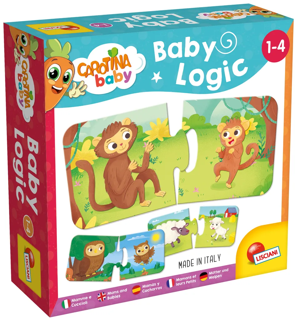Lisciani Carotina Baby Logic Mamme e Cuccioli gioco