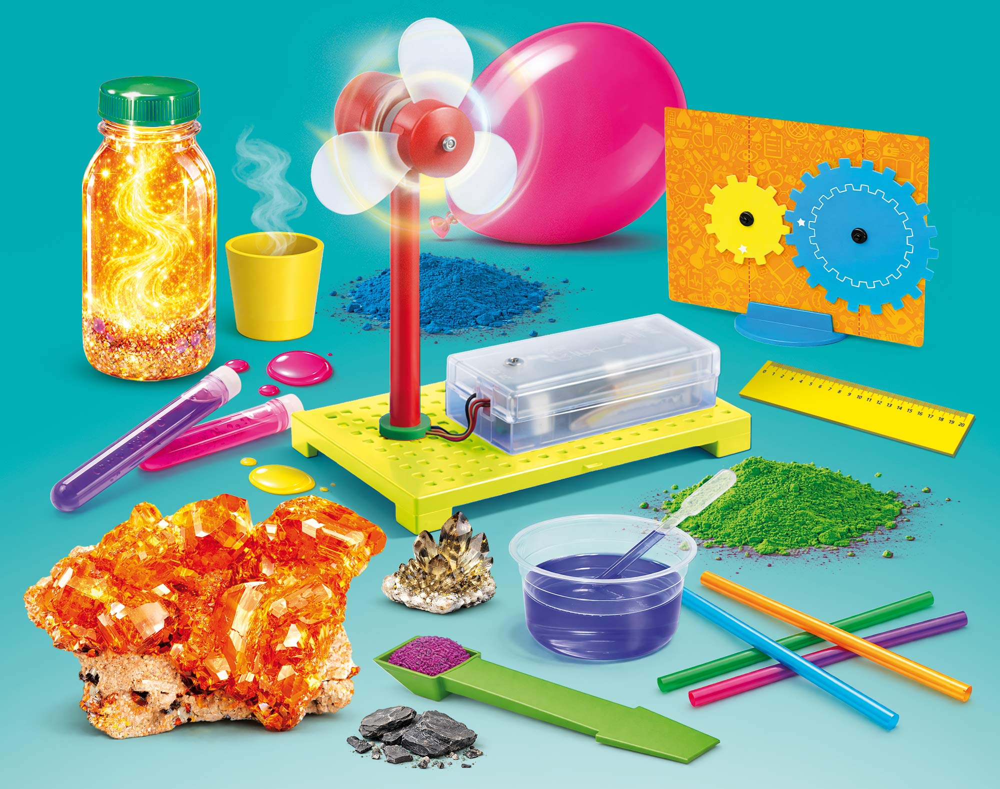 Lisciani I'm a Genius Laboratorio di Scienze kit 50 esperimenti bimbi