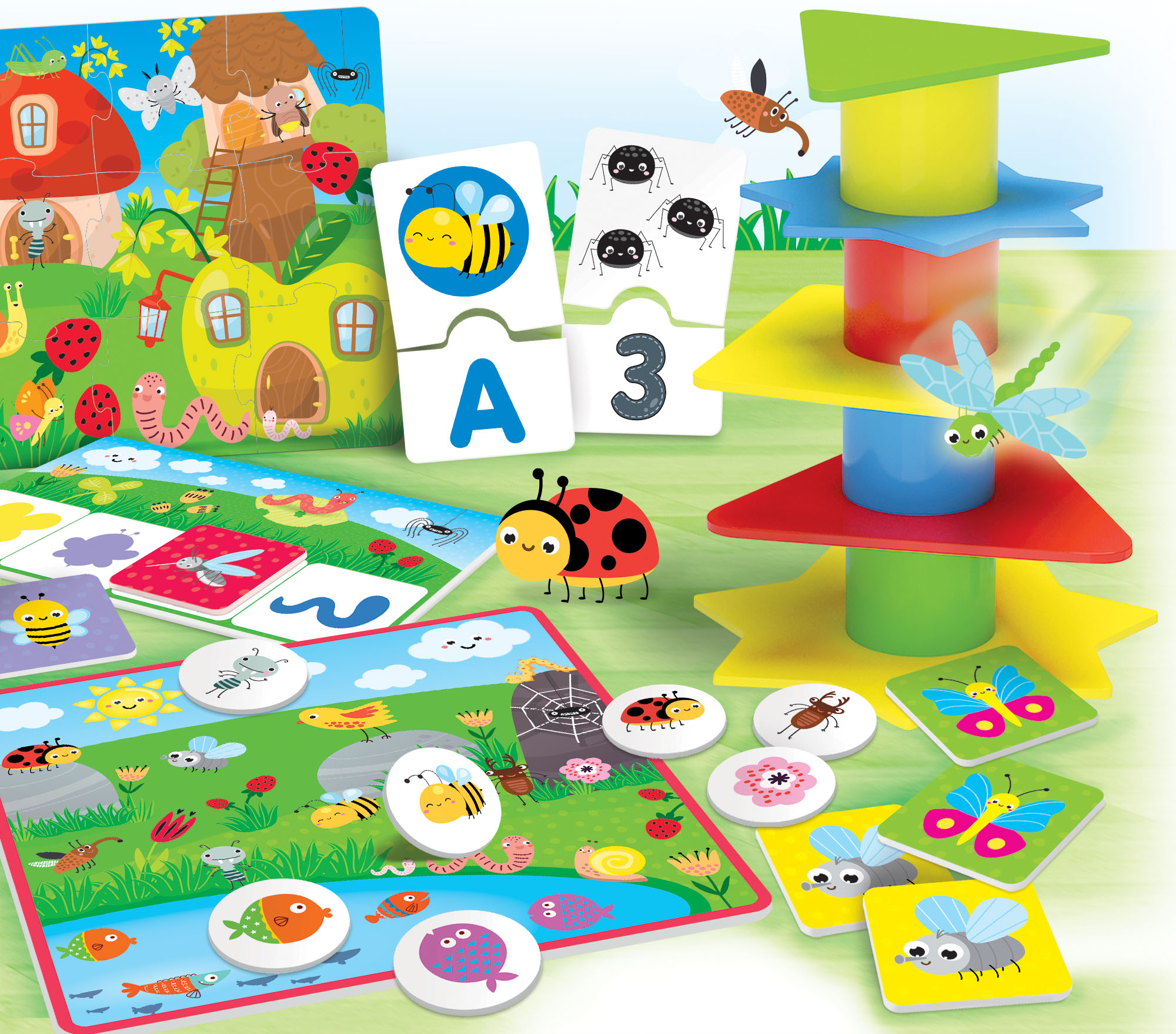 Lisciani Carotina Baby raccolta giochi educativi bimbi prima infanzia