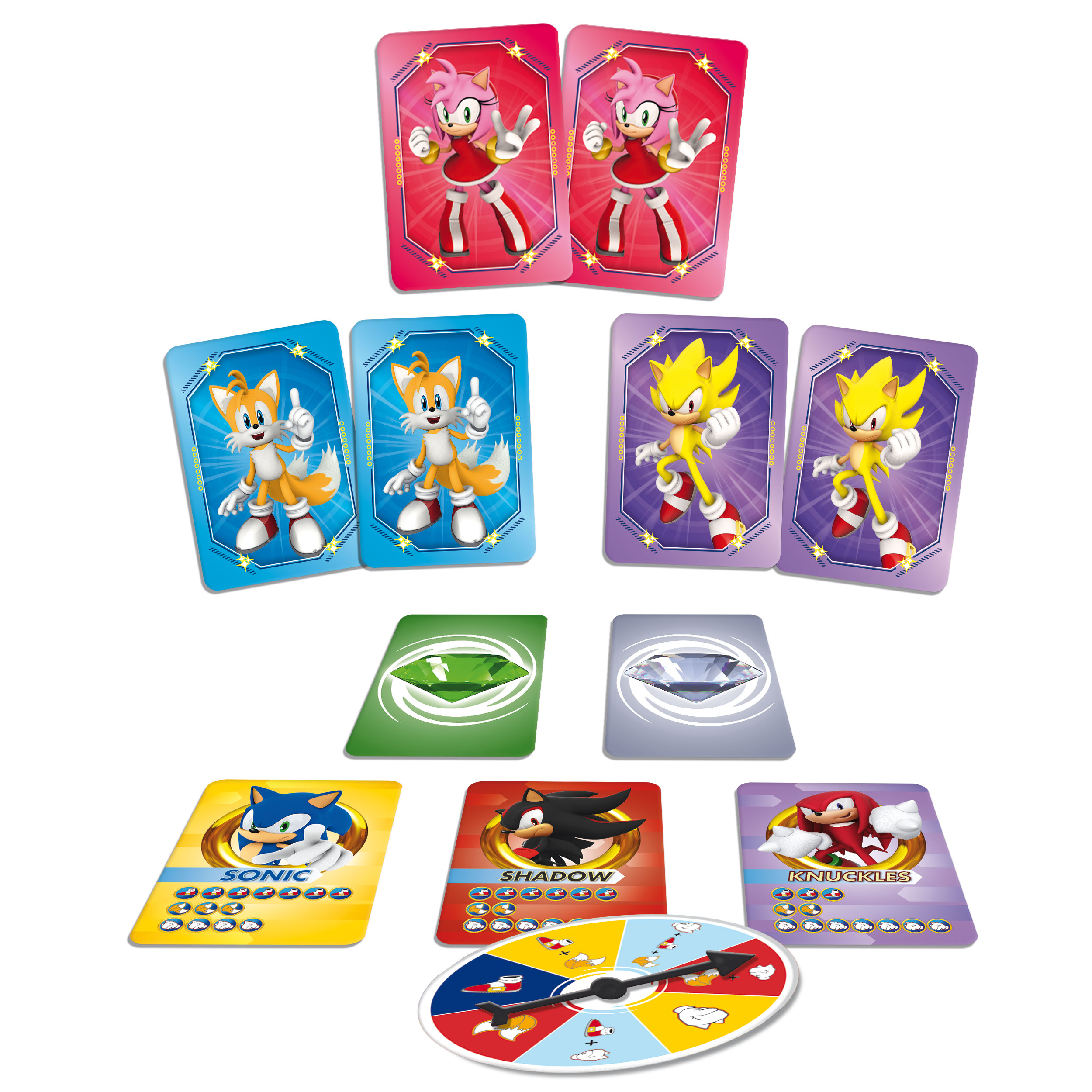 Lisciani Sonic 2 in 1 gioco carte zainetto 2 mazzi strategia