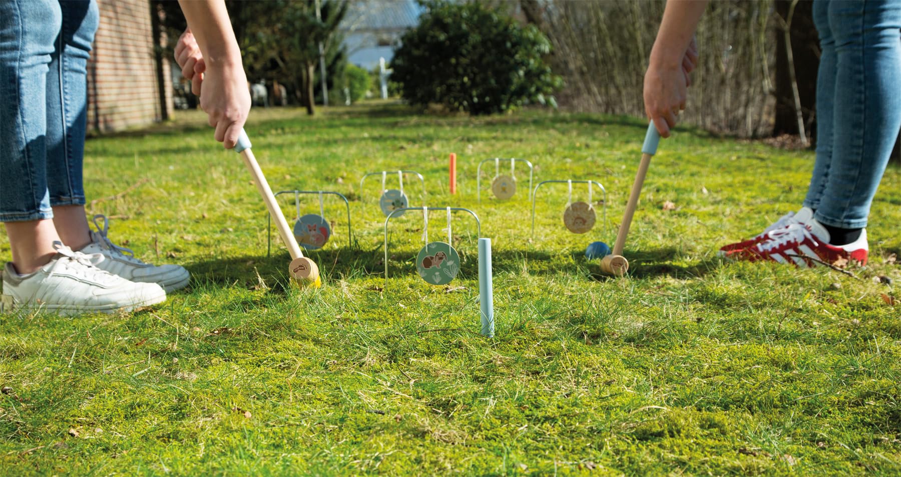 smallfoot Garden Buddies Croquet 12646 gioco legno 3 anni