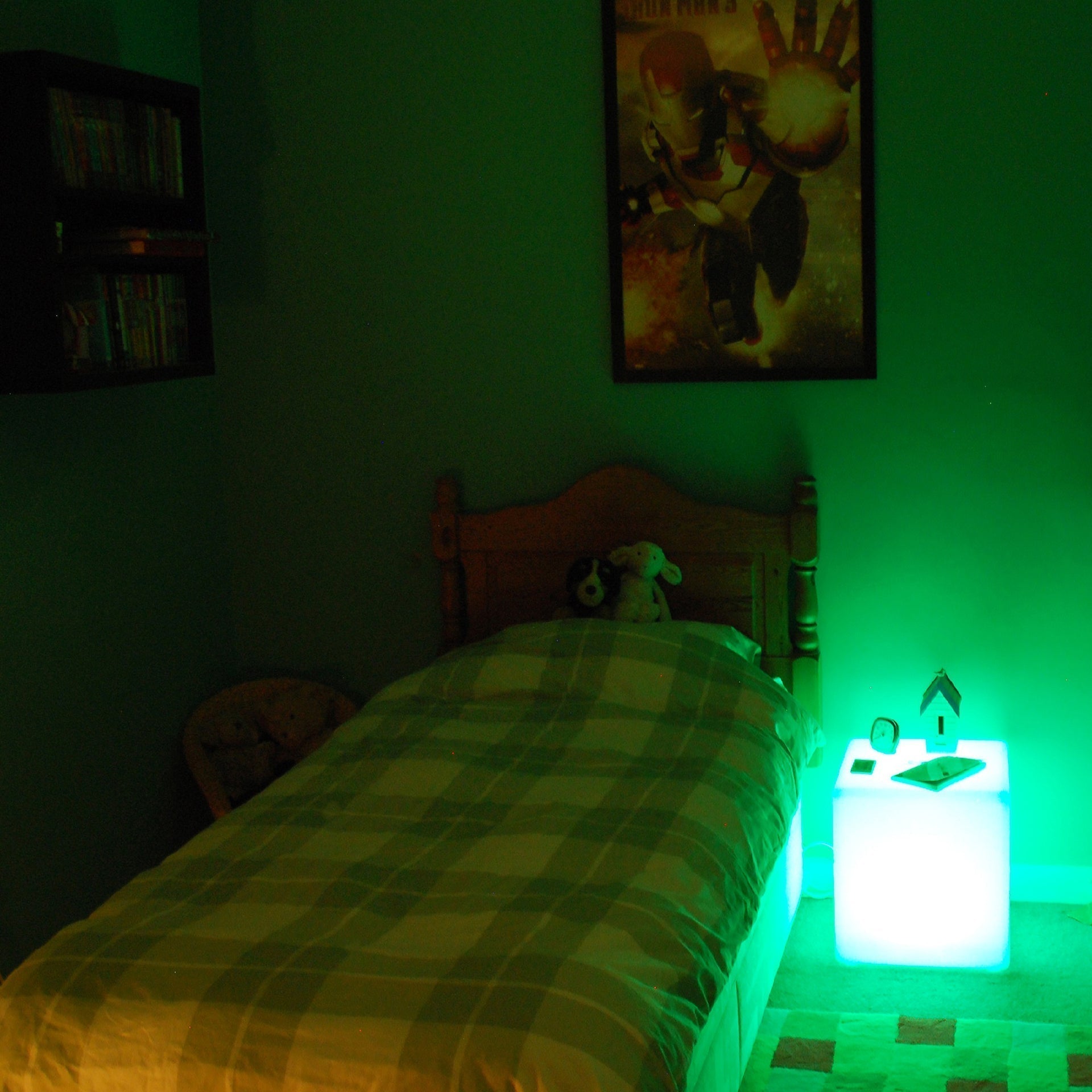 Tickit Sensory Glow cubo luce sensoriale 40 cm telecomando