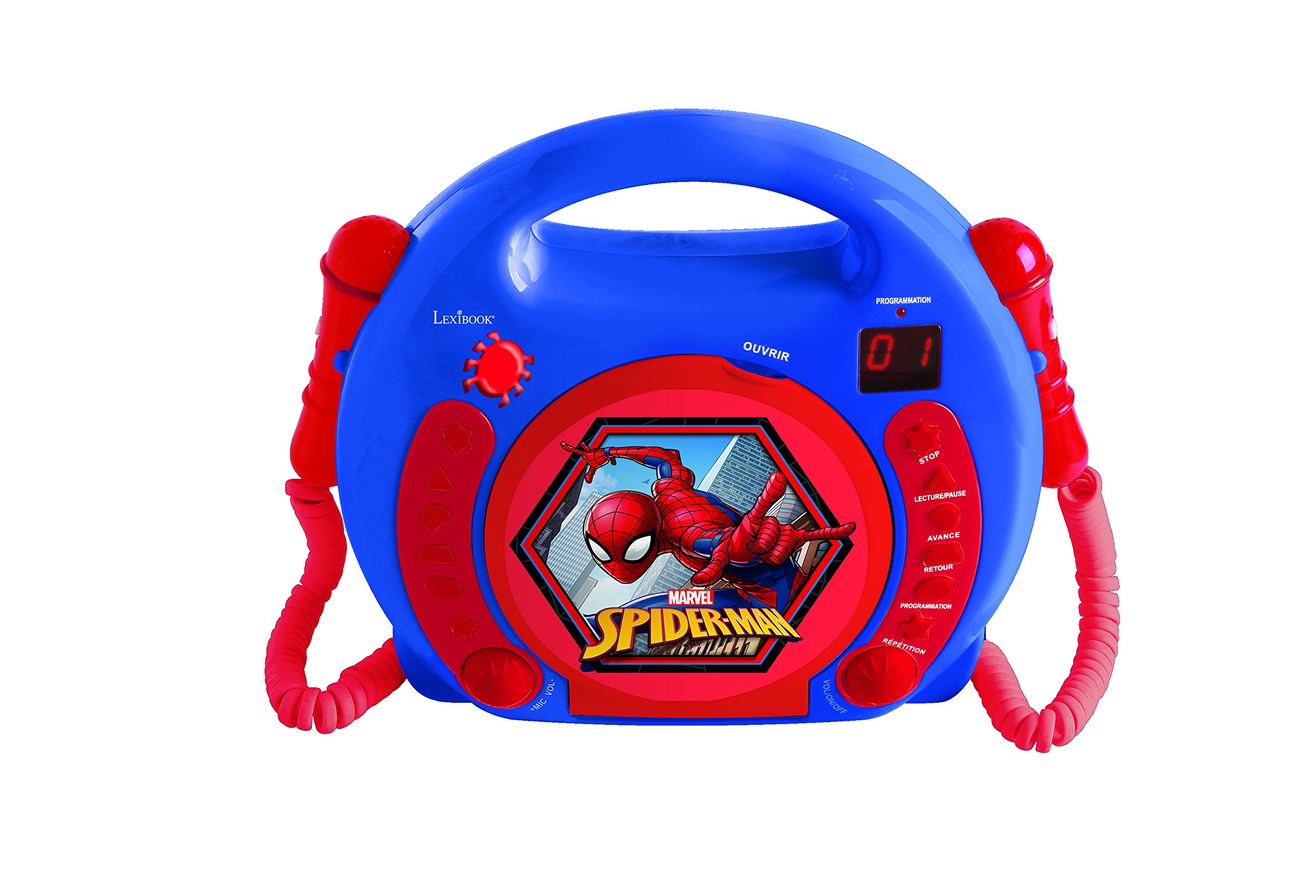 Lexibook Baby Shark RCDK100BS lettore CD karaoke