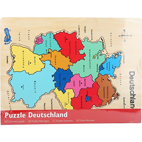 smallfoot 1965 Germania puzzle legno 12 pezzi