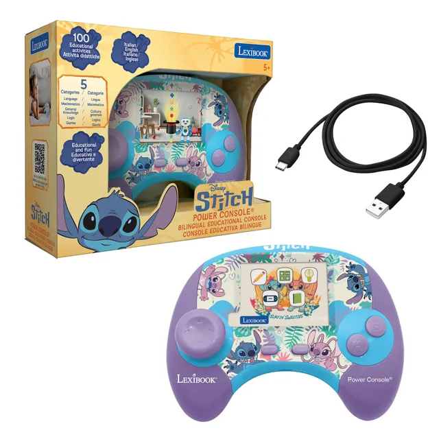 Lexibook Stitch JCG100Di5 console educativa bilingue