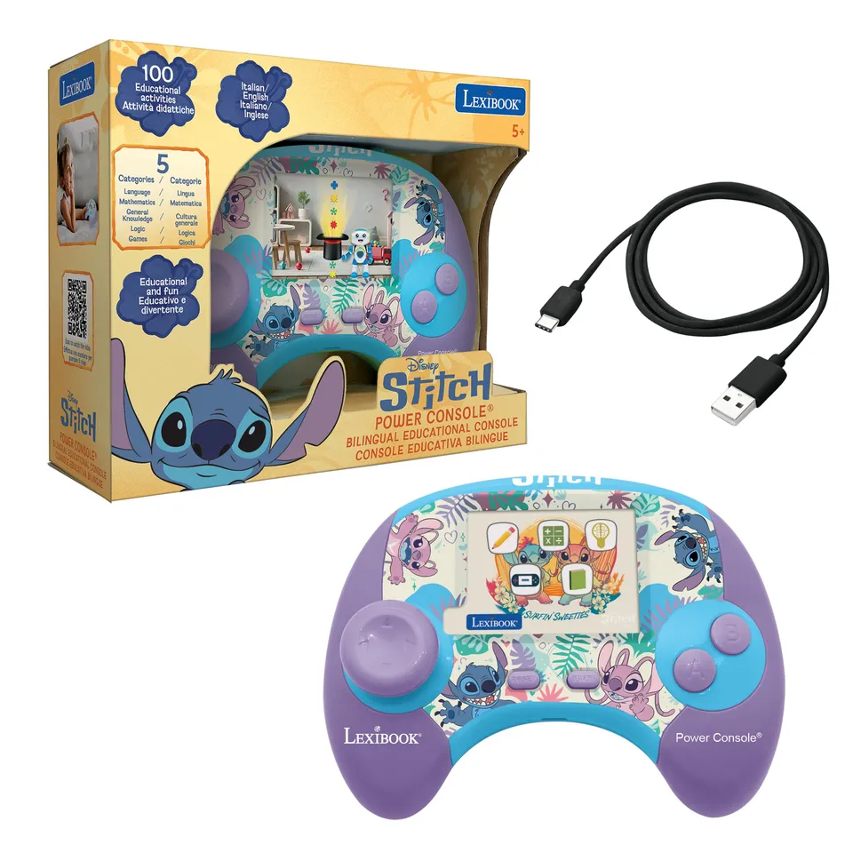 Lexibook Stitch JCG100Di5 console educativa bilingue