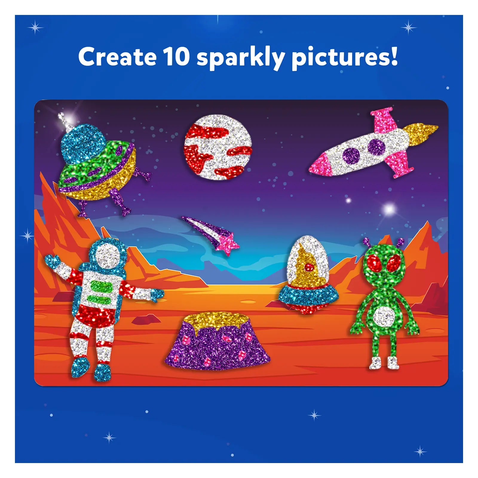 Skillmatics Foil Fun Up in Space kit arte foil senza pasticci