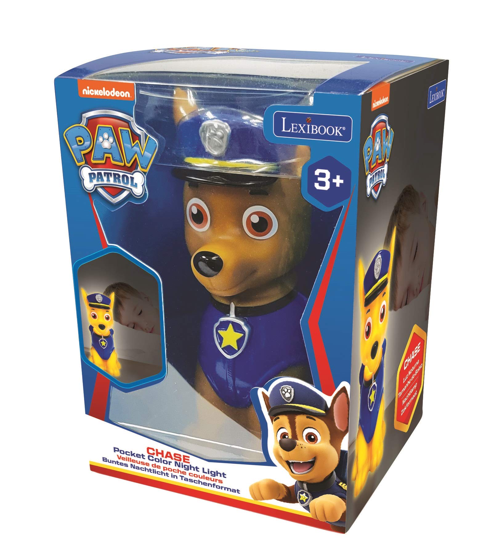Lexibook Paw Patrol NLJ001PA1 luce notturna Chase 13 cm