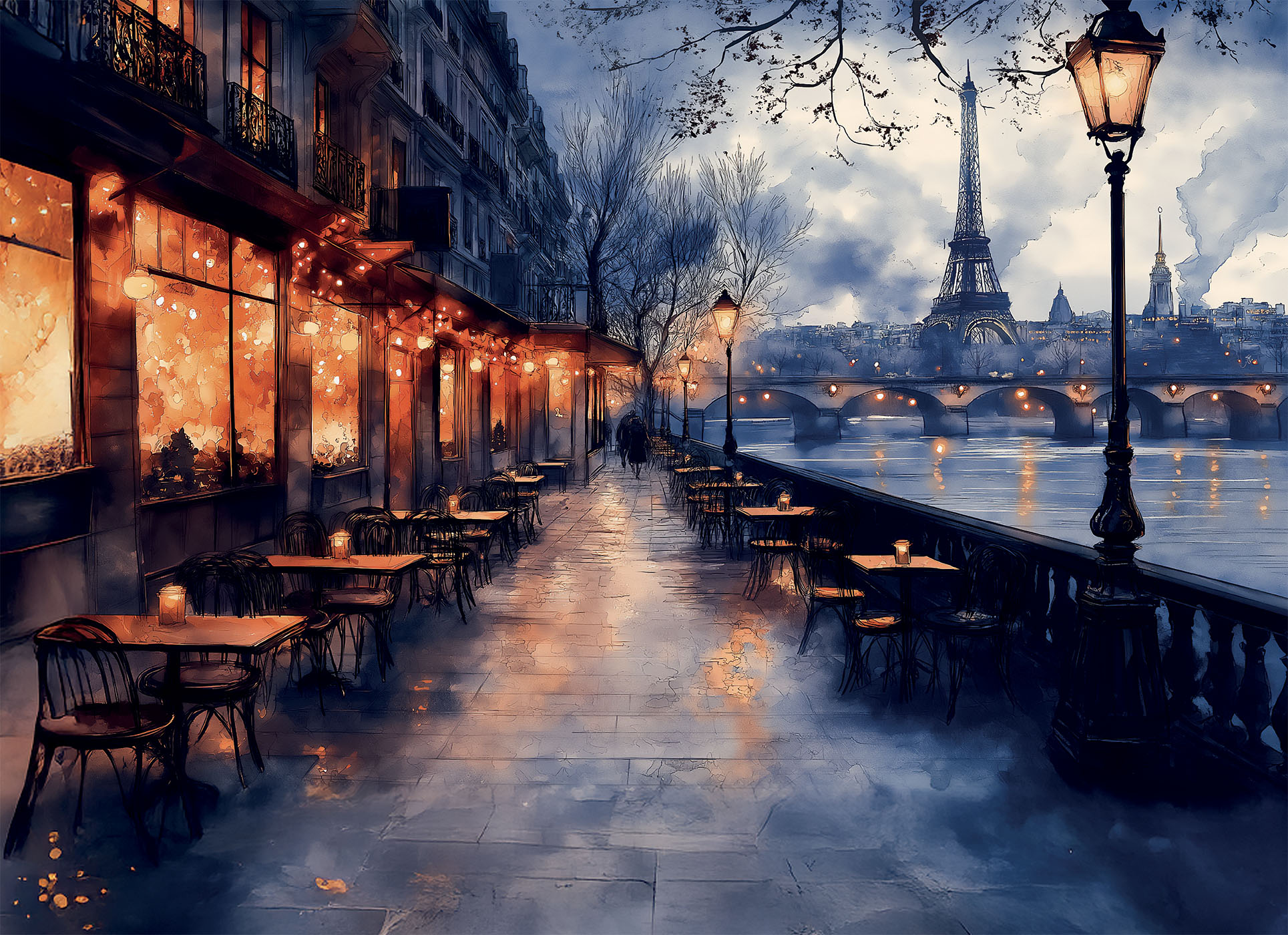 Lisciani Puzzle 1000 Paris puzzle adulti con poster