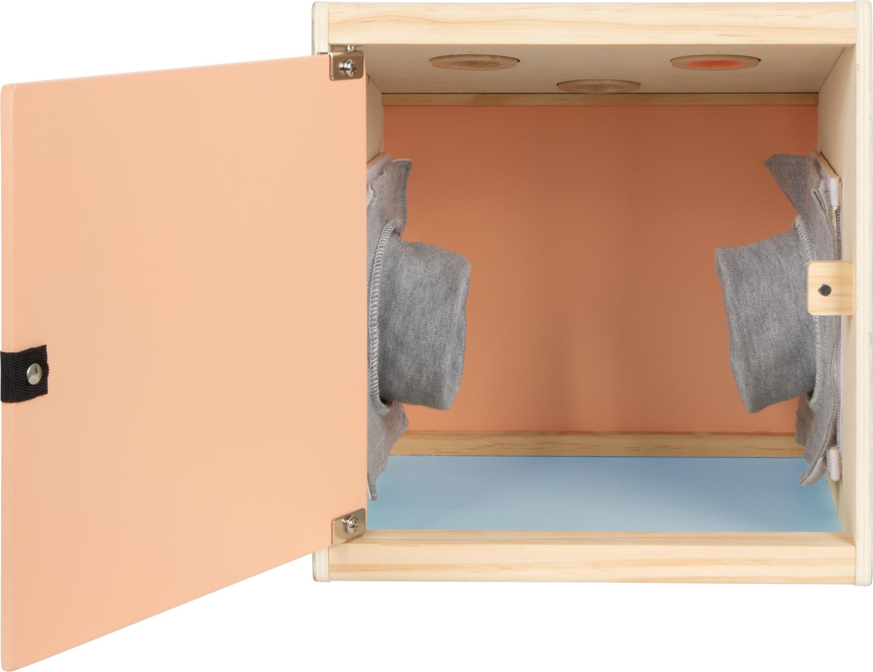 smallfoot Sensory scatola sensoriale legno tattile 3 lenti