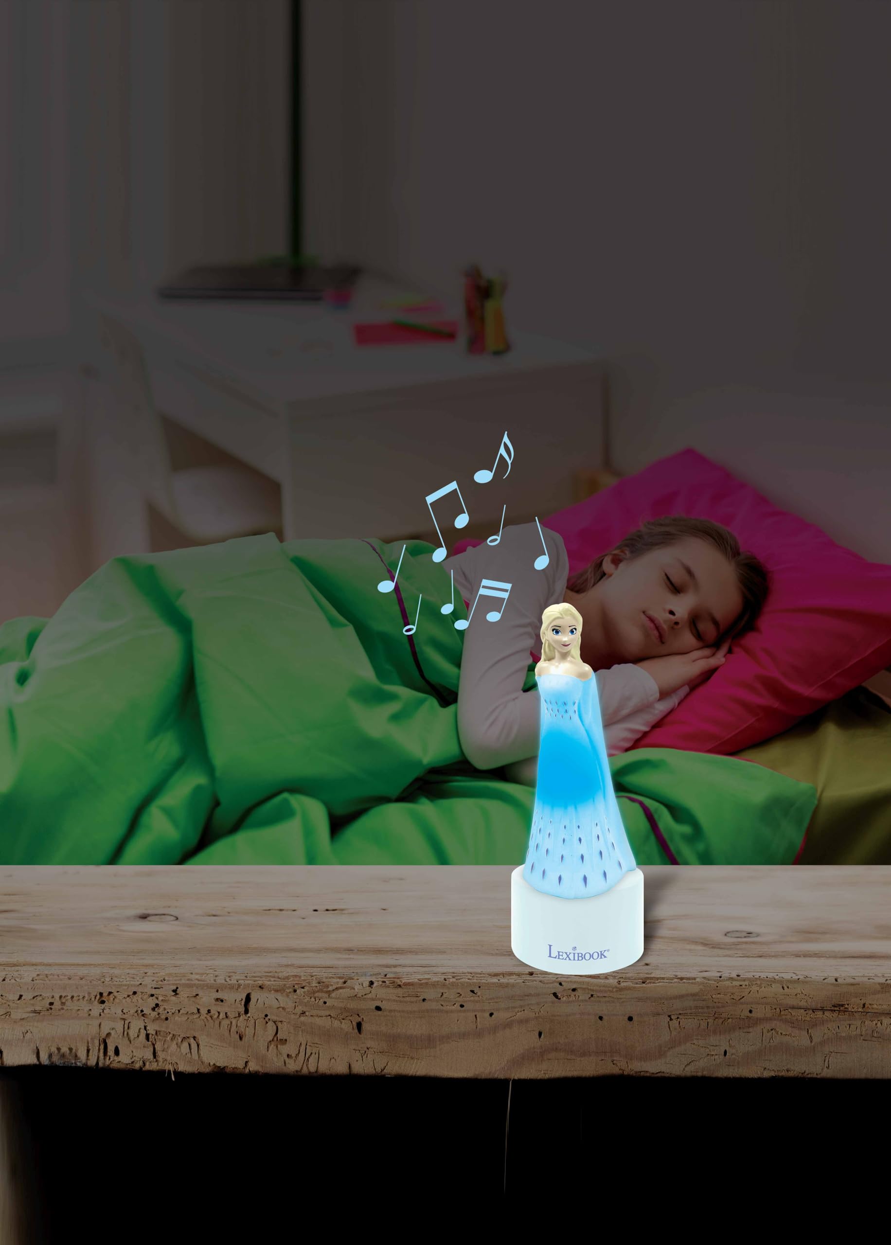 Lexibook Frozen NS01FZLXB luce notturna altoparlante cambio colore